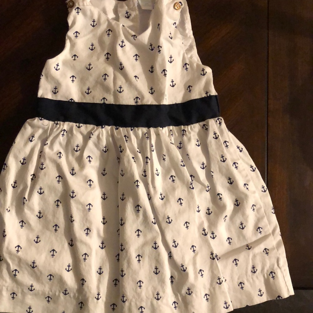 Edge hill collection sailor anchor dress EUC